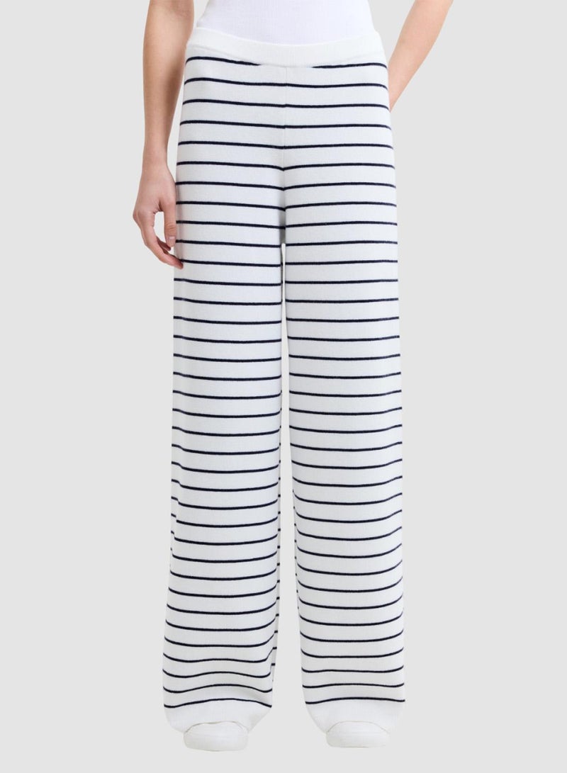 French Connection Marley Knit Striped Wide Leg - Image 4